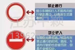 以下道路交通標志老司機都不一定知道?90%人都會混淆!